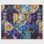 Papier Cadeau Seamless background pattern. Mosaic art pattern ba (Plat)