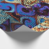 Papier Cadeau Seamless background pattern. Mosaic art pattern ba (Coin)