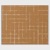 Papier Cadeau Seamless geometric pattern with abstract brush str (Plat)