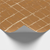Papier Cadeau Seamless geometric pattern with abstract brush str (Coin)