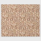 Papier Cadeau Seamless golden gold bronze glittery sparkles glit (Plat)