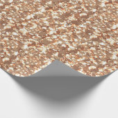 Papier Cadeau Seamless golden gold bronze glittery sparkles glit (Coin)