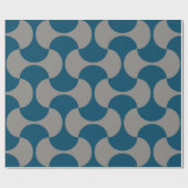 Papier Cadeau Seamless pastel pattern in 60s style. Wrapping pap (Plat)