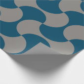 Papier Cadeau Seamless pastel pattern in 60s style. Wrapping pap (Coin)