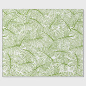 Papier Cadeau Seamless pattern Monstera leaves background. Flora (Plat)