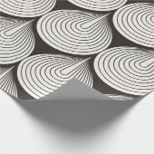 Papier Cadeau Seamless pattern. Stylish monochrome ornament. Geo (Coin)