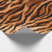 Papier Cadeau seamless tiger skin pattern. hand drawn (Coin)