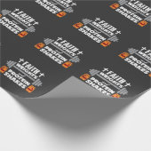 Papier Cadeau Séance d'entraînement chrétienne d'exercice (Coin)