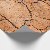 Papier Cadeau Sècheresse du sol (Coin)