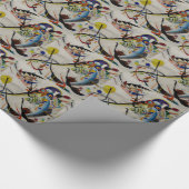Papier Cadeau Segment bleu Kandinsky (Coin)