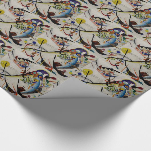 Papier Cadeau Segment bleu Kandinsky (Coin)