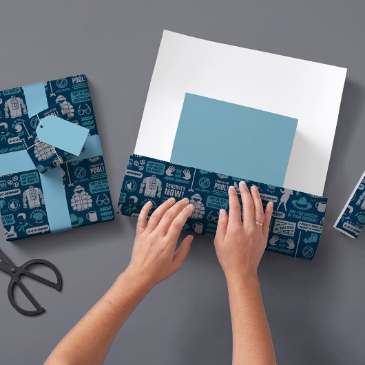 Papier Cadeau Seinfeld | Motif de mème