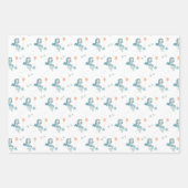 Papier cadeau Sélection de sirènes Trois (Devant 2)