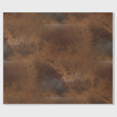 Papier Cadeau Selle Faux en cuir (Plat)