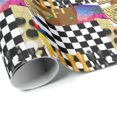 Papier Cadeau Semaine du jeu et du casse-tête (Coin rond)