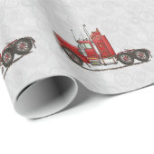 Papier Cadeau Semi-Cabine mignonne (Coin rond)