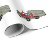 Papier Cadeau Semi camion (Coin rond)