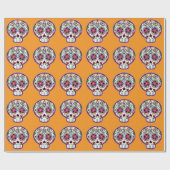 Papier Cadeau Señor Calavera (Plat)