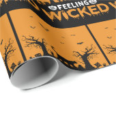 Papier Cadeau Sentiment de méchanceté (Coin rond)