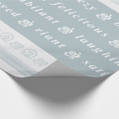 Papier Cadeau Sentiment heureux (Coin)