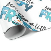 Papier Cadeau Sentir Une Personnaliser Un Peu Froide (Coin rond)