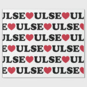 Papier Cadeau Séoul Love Heart (Plat)