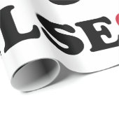 Papier Cadeau Séoul Love Heart (Coin rond)