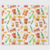 Papier Cadeau SÉOULFOOD coréen Kawaii (Plat)