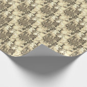 Papier Cadeau Sepia Geranium (Coin)