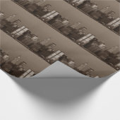 Papier Cadeau Sepia New York (Coin)