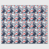 Papier Cadeau séquin george washington (Plat)