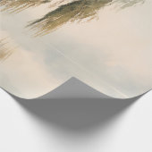 Papier Cadeau Serene Willow Tree Reflection Nature Art (13) (Coin)