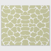 Papier Cadeau Serengeti Safari Giraffe (Plat)