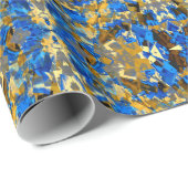 Papier Cadeau Série chaotique #1... (Coin rond)