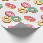 Papier Cadeau Série de donuts sucrés Design 3 (Coin)