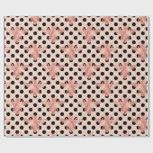 Papier Cadeau Série Princesse Abeille Design 3 (Plat)