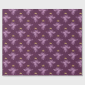 Papier Cadeau Série Queen Bee Design 8 (Plat)