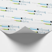 Papier Cadeau Seringue Médicale (Coin)