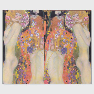 Papier Cadeau Serpents d'eau, Gustav Klimt