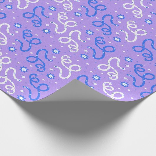 Papier Cadeau Serpents et étincelles (Coin)