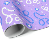 Papier Cadeau Serpents et étincelles (Coin rond)