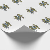 Papier Cadeau Serpents sur chaussures (Coin)