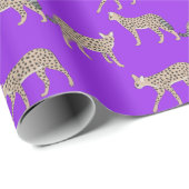 Papier Cadeau Serval Cats (Coin rond)