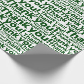 Papier Cadeau Service d'entretien de pelouse blanc et vert - Mer (Coin)