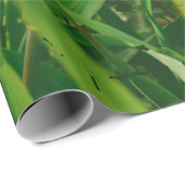 Papier Cadeau Service d'entretien de pelouse verte - Merci ! - (Coin rond)