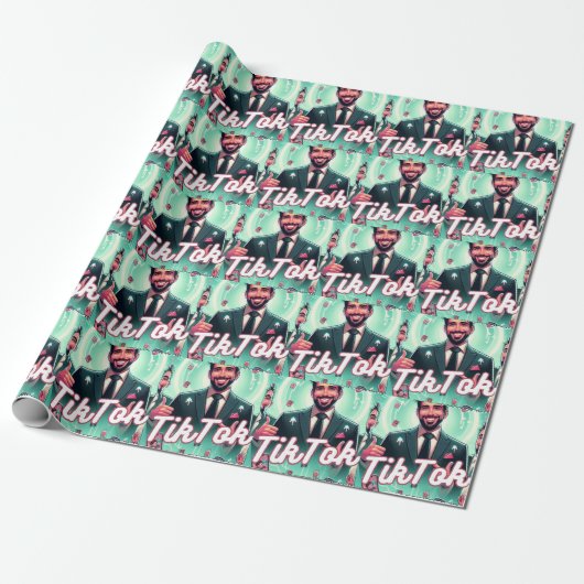 Papier Cadeau Serviette de plage (Déroulé)