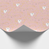 Papier Cadeau Serviettes Boo Ghost Party pour Fille Anniversaire (Coin)