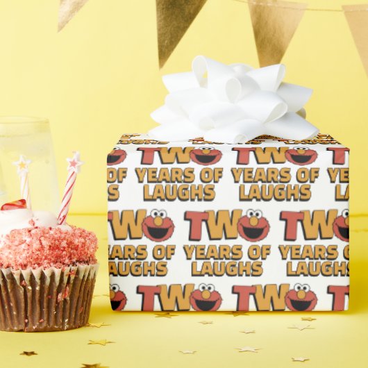 Papier Cadeau Sesame Street | Elmo - Second Birthday Wrapping Pa (Fête d'anniversaire)