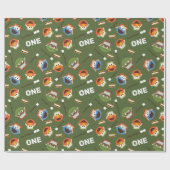 Papier Cadeau Sesame Street | Le camping est encore plus amusant (Plat)