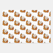 Papier cadeau Set Halloween / Pomeranian (Devant 3)